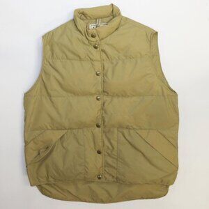 Vintage L.L. Bean Puffer Vest Jacket Size Medium Insulated